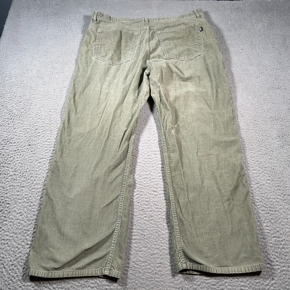 VTG Vineyard Vines Corduroy Pants Men's 36x27 Olive Green Classic Fit High Rise
